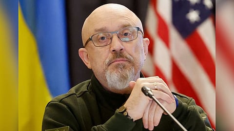 Ukraine's Defense Minister Oleksii Reznikov