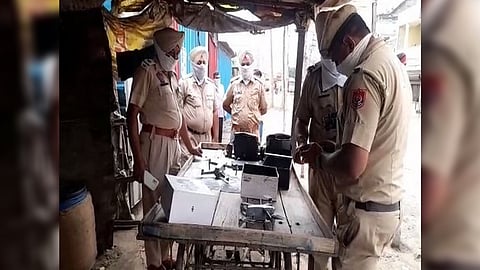 Visuals from the site