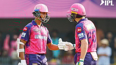 Jos Buttler and Yashasvi Jaiswal