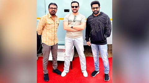 Saif Ali Khan joins the team of NTR 30.