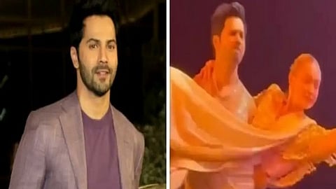 Varun Dhawan and Gigi Hadid