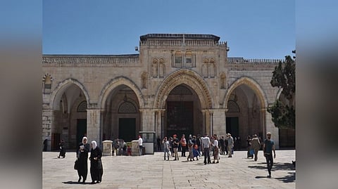 Al Asqa Mosque compound in Jerusalem