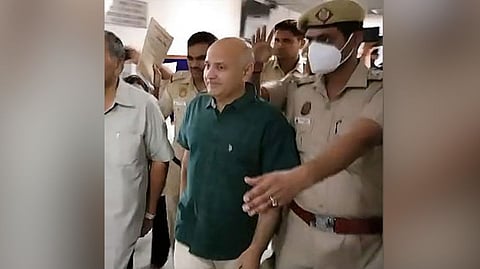 Former Deputy Chief Minister Manish Sisodia