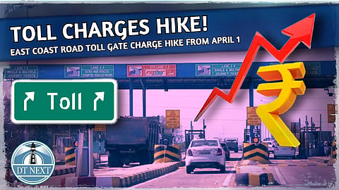 East Coast Road toll gate charge hike from April 1