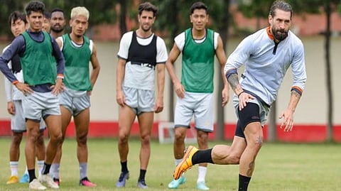 RoundGlass Punjab FC announces squad for Super Cup 2023 RoundGlass Punjab FC during training session