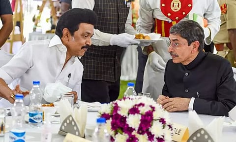 MK Stalin and Governor RN Ravi