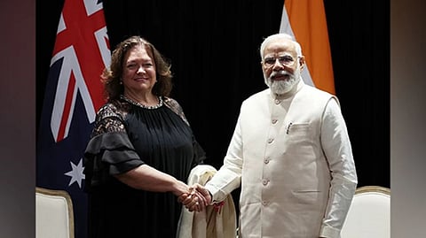 PM Modi meets executive chairman of Hancock Prospecting Rinehart