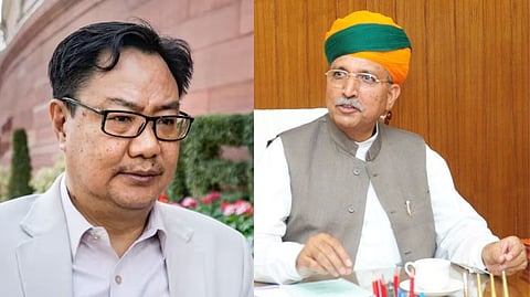 Kiren Rijiju; Arjun Ram Meghwal