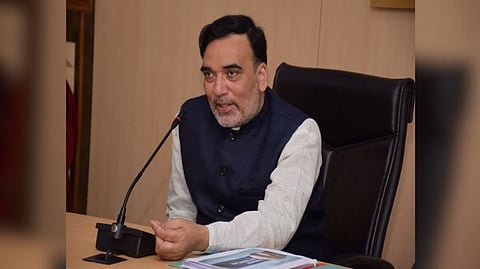 AAP Delhi convenor Gopal Rai.