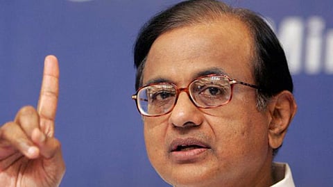 Former Union finance minister P. Chidambaram