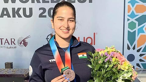 Indian shooter Rhythm Sangwan