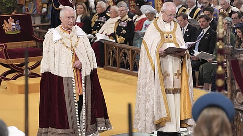 King Charles III takes second oath at Coronation ceremony