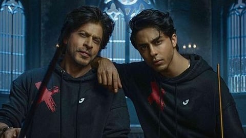 Aryan Khan and Shah Rukh Khan