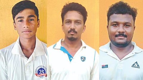 (L to R) Sanjith; Santhosh Kumar; Yugesh