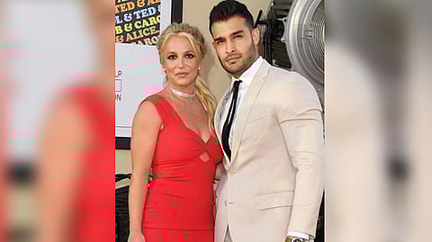 Britney Spears and Sam Asghari