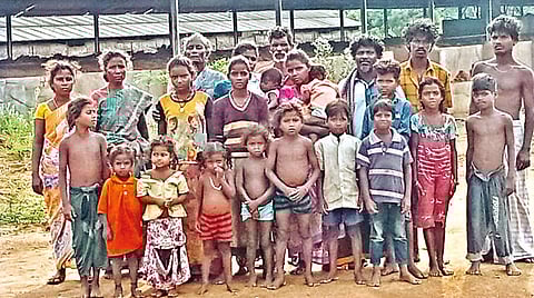 Bonded labourers held captive at a brick-kiln in Dindigul