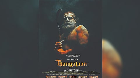 Still from Thangalaan poster