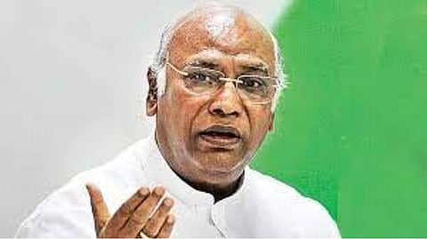 Congress president Mallikarjun Kharge