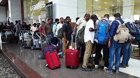 Last week, under Operation Kaveri, 56 Gujaratis had returned to Mumbai airport in the first round.