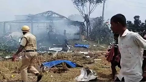 Visual from the spot.