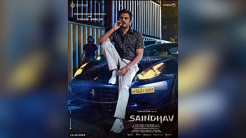 Saindhav movie poster