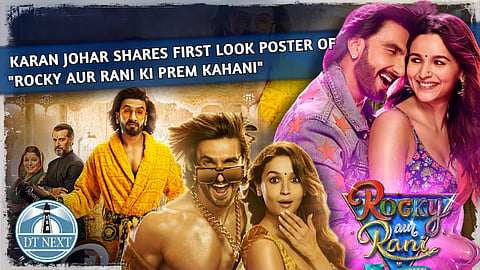 First looks of Ranveer, Alia from 'Rocky Aur Rani...' unveiled