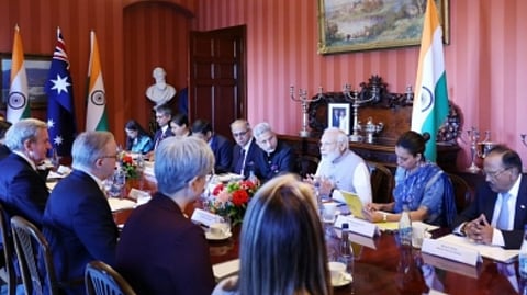 The bilateral meeting