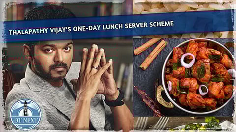Thalapathy Vijay's One Day Lunch Server Scheme