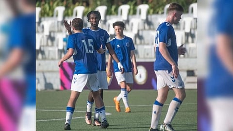 Players on the field