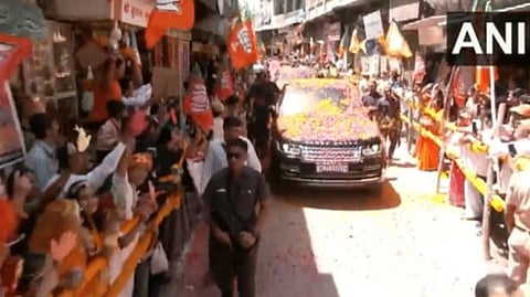 PM Modi reaches Nathdwara in Rajasthan