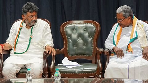 DK Shivakumar and Siddaramaiah