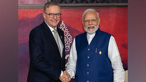Australian PM Anthony Albanese and PM Narendra Modi
