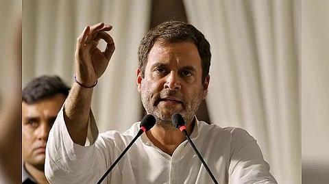Congress leader Rahul Gandhi