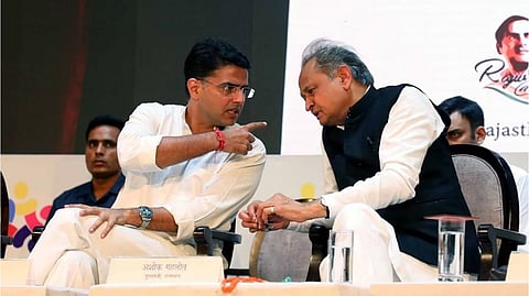 Sachin Pilot with Ashok Pilot