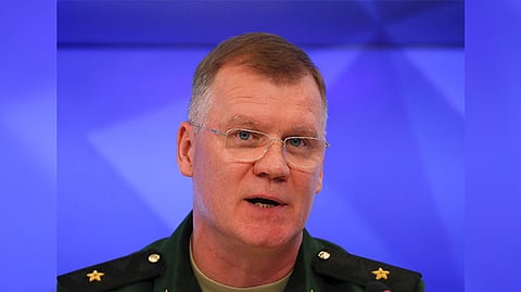 Russian Defense Ministry Spokesman Lieutenant General Igor Konashenkov