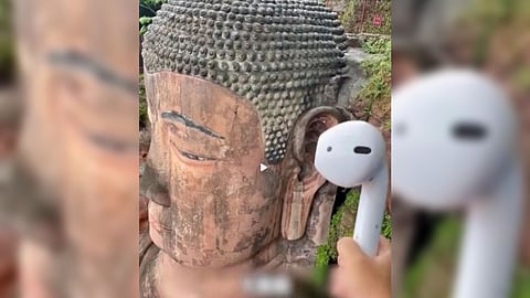 Screengrab from the video