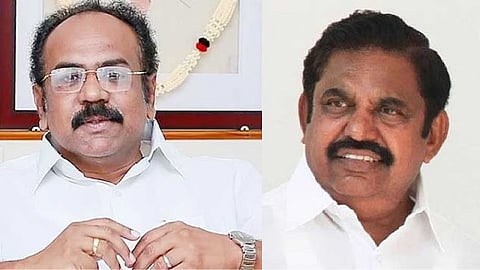 Industries Minister Thangam Thennarasu and Eddapadi K Palaniswami