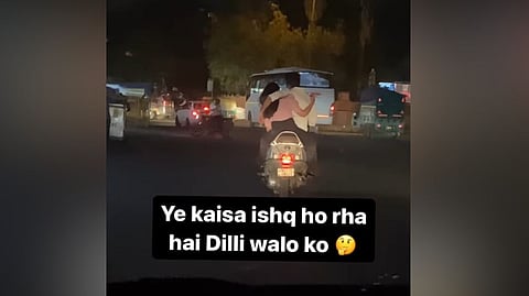 Screengrab from the video