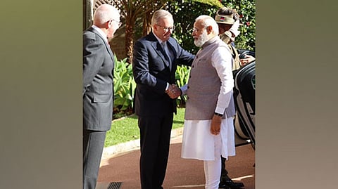 PM Modi and Australian PM Anthony Albanese in Sydney