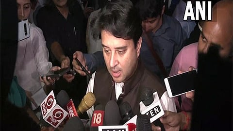 Union Minister Jyotiranditya Scindia