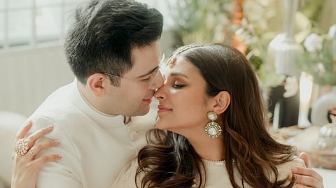 Aam Aadmi Party (AAP) leader Raghav Chadha and Actor Parineeti Chopra