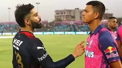 Virat Kohli and Yashasvi Jaiswal