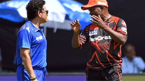 Sachin Tendulkar, SRH coach Brian Lara