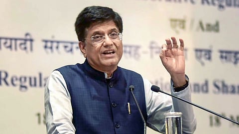 Commerce and industry Minister Piyush Goyal