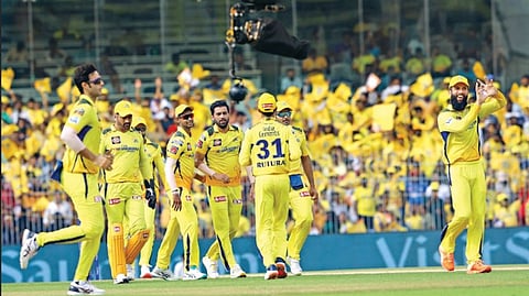 The CSK players