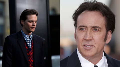 Bill Skarsgard (left); Nicolas Sage