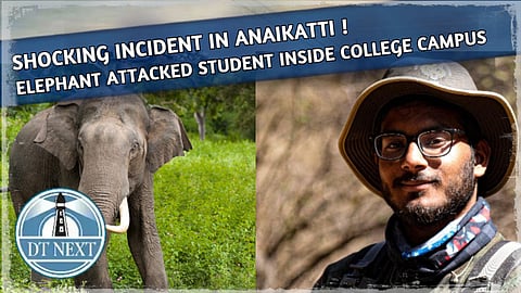 North Indian student died due to elephant attack