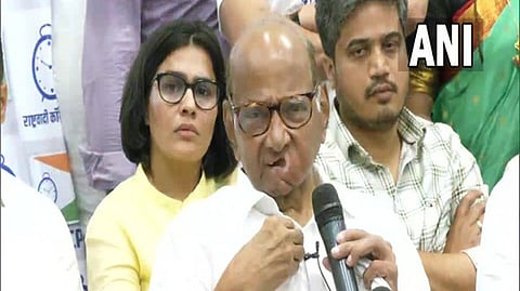 NCP president Sharad Pawar