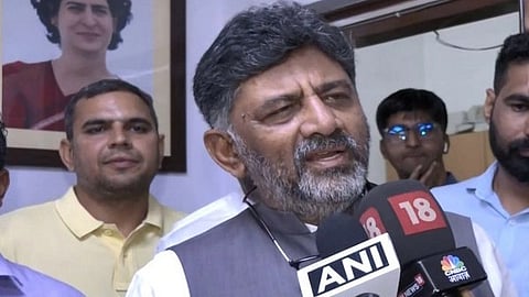 Karnataka Deputy Chief Minister DK Shivakumar