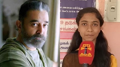 Kamal Haasan (left); S Nandhini